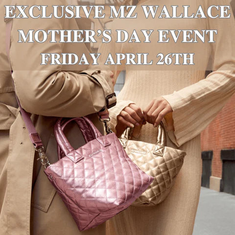 Exclusive MZ Wallace event and 30% off sale items