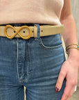 1 1/8 Karung Belt with Buckle Tan Belts W.Kleinberg