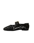 Carmi Mary Jane Flat Black Flats - Ballet Silent D
