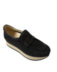 Caela Black Flats - Loafer Softwaves