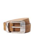Aya Belt Cognac Suede Belts L'Agence