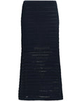 Lana Skirt Night Blue Skirts - Midi A.L.C