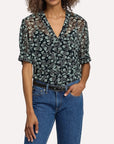 Taylor Floral Shirt Floral Sal Tops - Blouses rag & bone