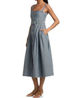 Branwen Denim Dress Light Indigo Dresses - Midi Cinq A Sept
