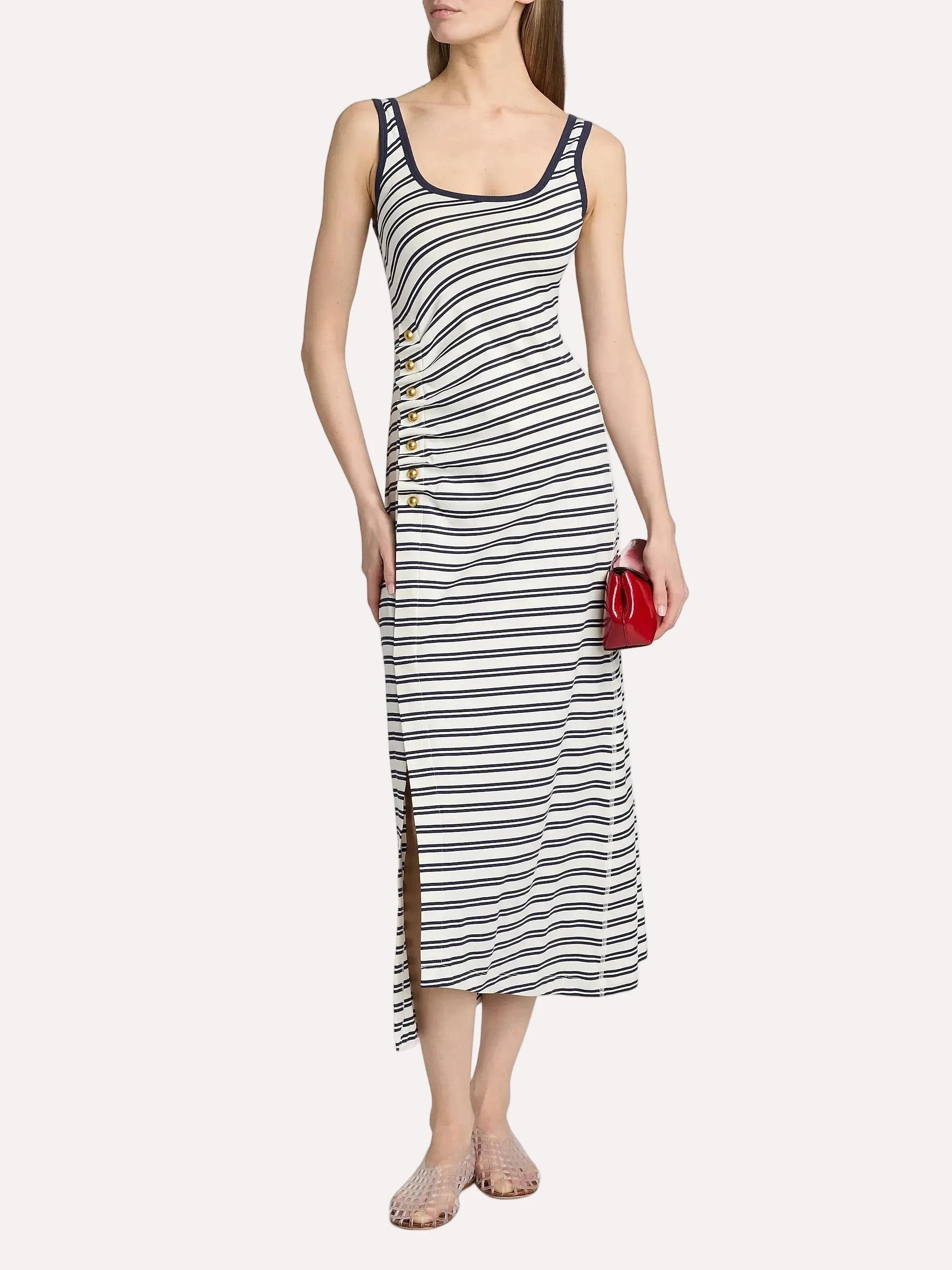 patbo jersey sands corset midi dress Yvette Corset Midi Dress main image 0