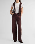 Miramar Terry Track Pull On Pant Chocolate Pants - Sweatpants rag & bone