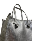 Large Marcella Silver Clay Hobo & Shoulder Gianni Chiarini