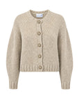 Skye Easy Fit Cardigan Oatmeal Sweater - Cardigans Cartolina