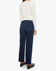 The Mid Rise Rambler Zip Ankle Chip On My Shoulder Denim - Straight Mother