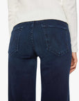 The Mid Rise Rambler Zip Ankle Chip On My Shoulder Denim - Straight Mother