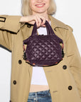 Micro Sutton Raisin Crossbody MZ Wallace