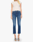 The Insider Ankle Step Fray Cosmic Cowgirl Denim - Straight Mother