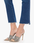 The Insider Ankle Step Fray Cosmic Cowgirl Denim - Straight Mother