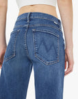 Newbie Ankle Fray Denim - Straight Mother
