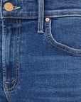 Newbie Ankle Fray Denim - Straight Mother