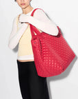 Large Metro Tote Deluxe Apple Tote & Satchel MZ Wallace