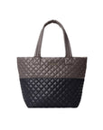 Medium Metro Tote Deluxe Black/Magnet Tote & Satchel MZ Wallace