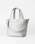Medium Metro Tote Deluxe Oyster Metallic Tote & Satchel MZ Wallace