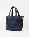 Medium Metro Tote Deluxe Ink Liquid Tote & Satchel MZ Wallace