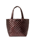 Medium Metro Tote Deluxe Bordeaux Lacquer Tote & Satchel MZ Wallace