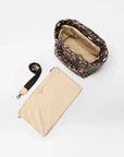 Small Metro Tote Deluxe Leopard Tote & Satchel MZ Wallace