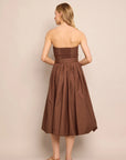 Anisha Dress Truffle Dresses - Midi Cara Cara