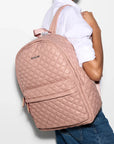 Metro Backpack Deluxe Dusty Rose Backpack MZ Wallace