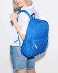 Metro Backpack Deluxe Navy Surf Blue Backpack MZ Wallace