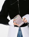 Small Zip Round Wallet Quail Wallets MZ Wallace