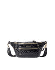 Small Crosby Sling Black Lacquer Crossbody MZ Wallace