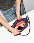 Small Crosby Crossbody Sling Raisin Crossbody MZ Wallace