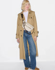 Small Crosby Sling Sandy Linen Crossbody MZ Wallace