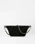 Small Crosby Crossbody Sling Velvet Black Crossbody MZ Wallace