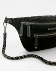 Small Crosby Crossbody Sling Velvet Black Crossbody MZ Wallace