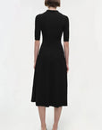 Signature Pati Polo Midi Dress Black Dresses - Midi Simkhai