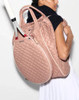 Doubles Tennis Convertible Backpack Dusty Rose/Ecru Backpack MZ Wallace