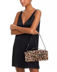 Leopard Dash Clutch Dark Acorn Multi Clutch Veronica Beard