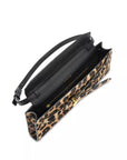Leopard Dash Clutch Dark Acorn Multi Clutch Veronica Beard