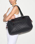 Crosby Getaway Black Tote & Satchel MZ Wallace