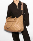 Crosby Getaway Caramel Tote & Satchel MZ Wallace
