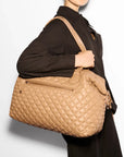 Crosby Getaway Caramel Tote & Satchel MZ Wallace