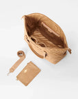 Crosby Getaway Caramel Tote & Satchel MZ Wallace