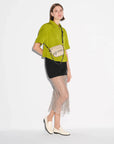 Micro Crosby Sling Buff/Black Crossbody MZ Wallace