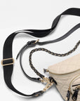 Micro Crosby Sling Buff/Black Crossbody MZ Wallace