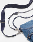 Micro Crosby Sling True Blue Denim Crossbody MZ Wallace