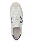 Riveria Nylon Sneaker Coconut/Navy Sneakers Veronica Beard - Shoes