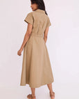 Sawyer Dress Khaki Dresses - Maxi Cara Cara