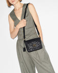 Small Crosby Lock Crossbody Black Crossbody MZ Wallace