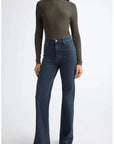 Wyeth Turtleneck Green Shadow Tops - Turtleneck Veronica Beard