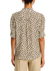 Dakota Floral Shirt Cream Floral